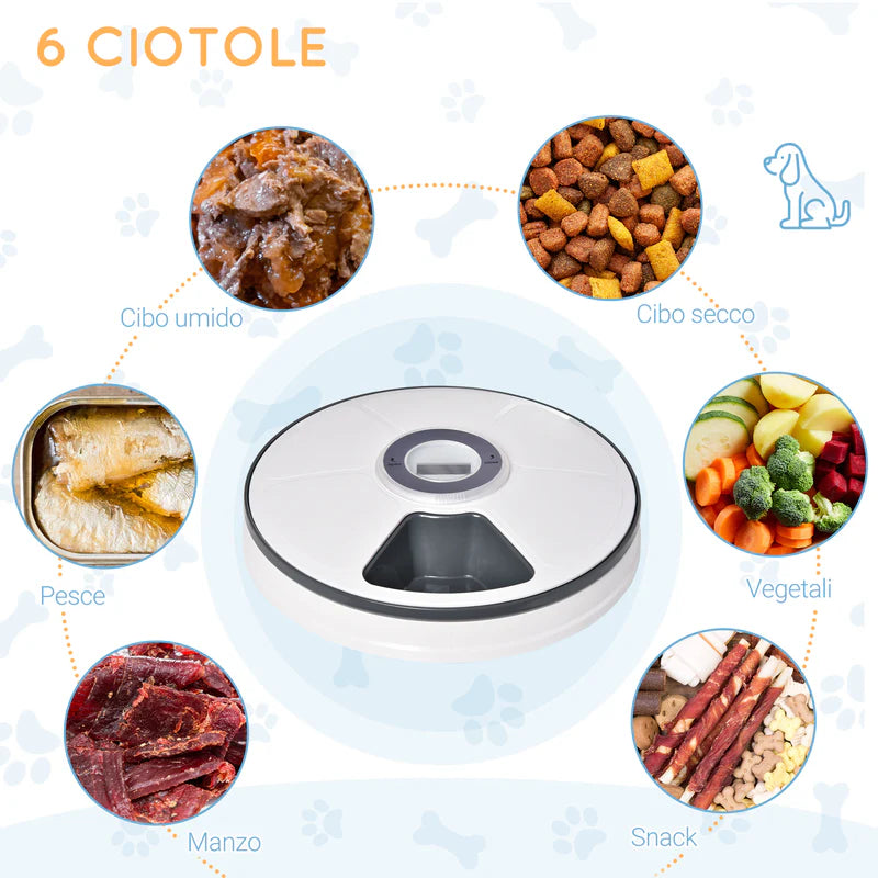 Distributore Camon Automatico Cibo Cani e gatti