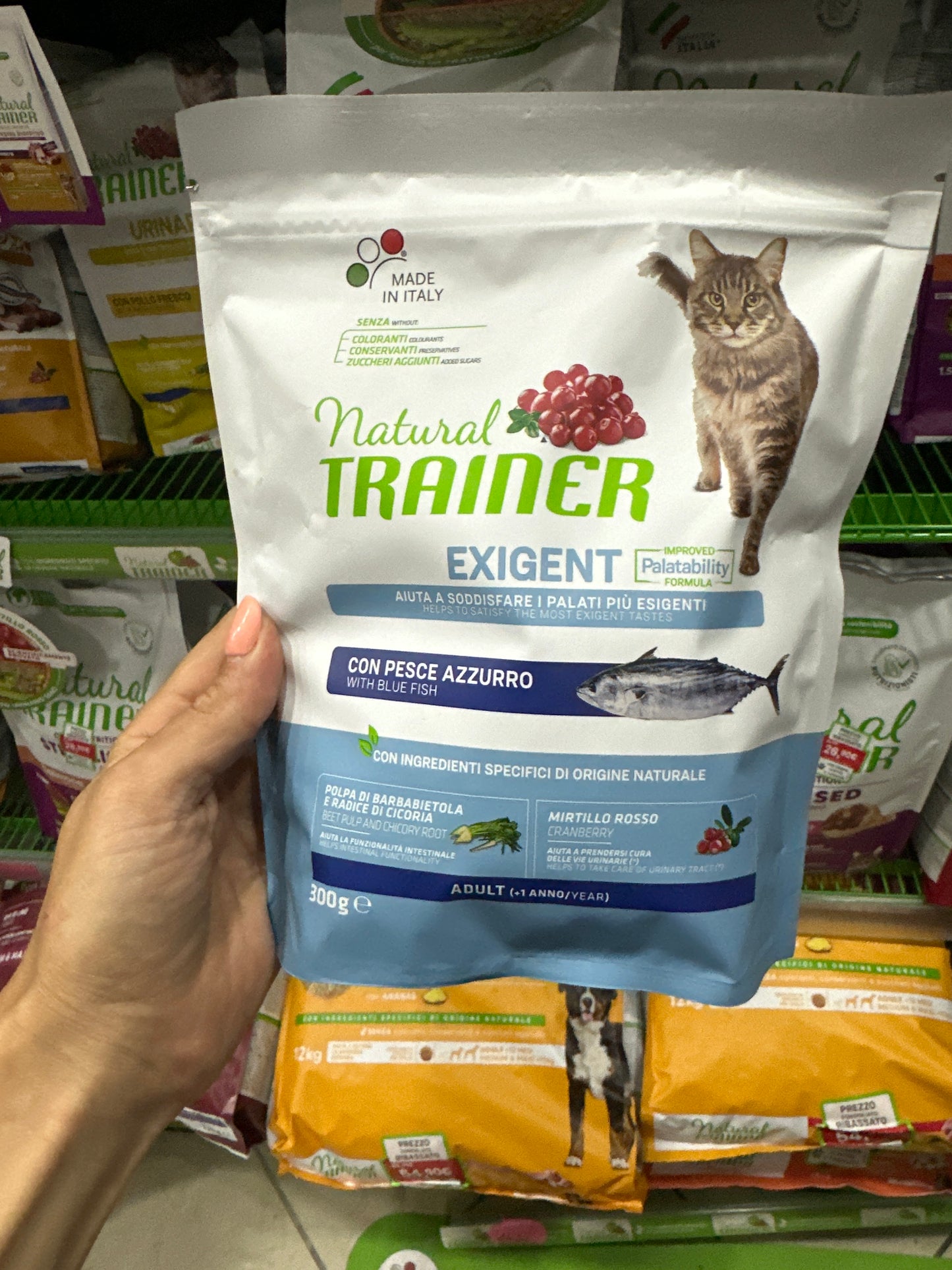 natural trainer exigent (+1 anno) con tacchino
