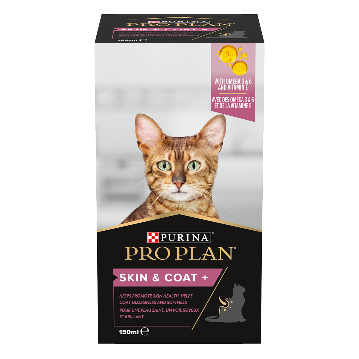 PRO PLAN CAT SUPPLEMENT SKIN AND COAT +