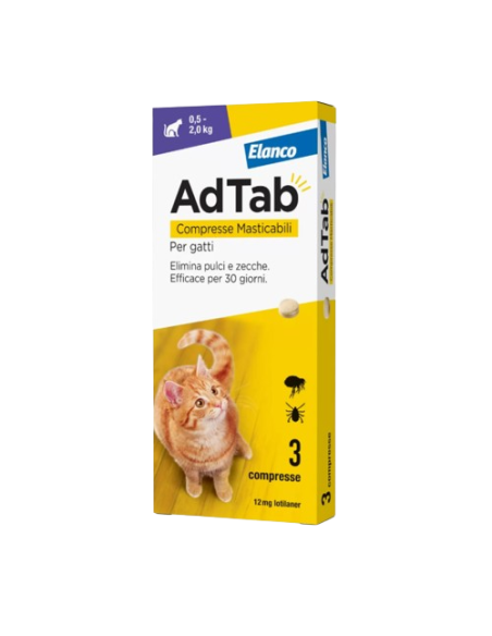 Adtab compresse masticabili per gatti