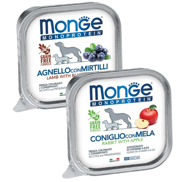 Monge Monoprotein fruit 150 gr vaschetta