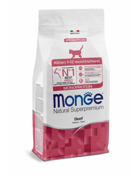 monge monoprotein kitten manzo 1.5kg