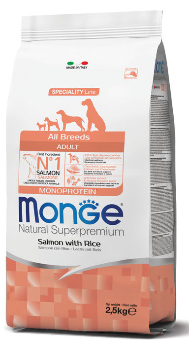monge adult monoproteico salmone riso