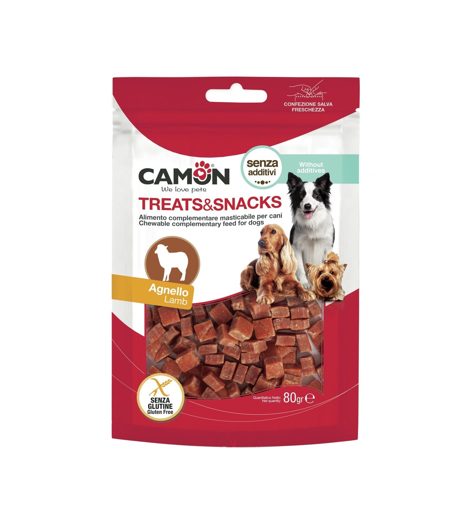 Camon treats&snack agnello