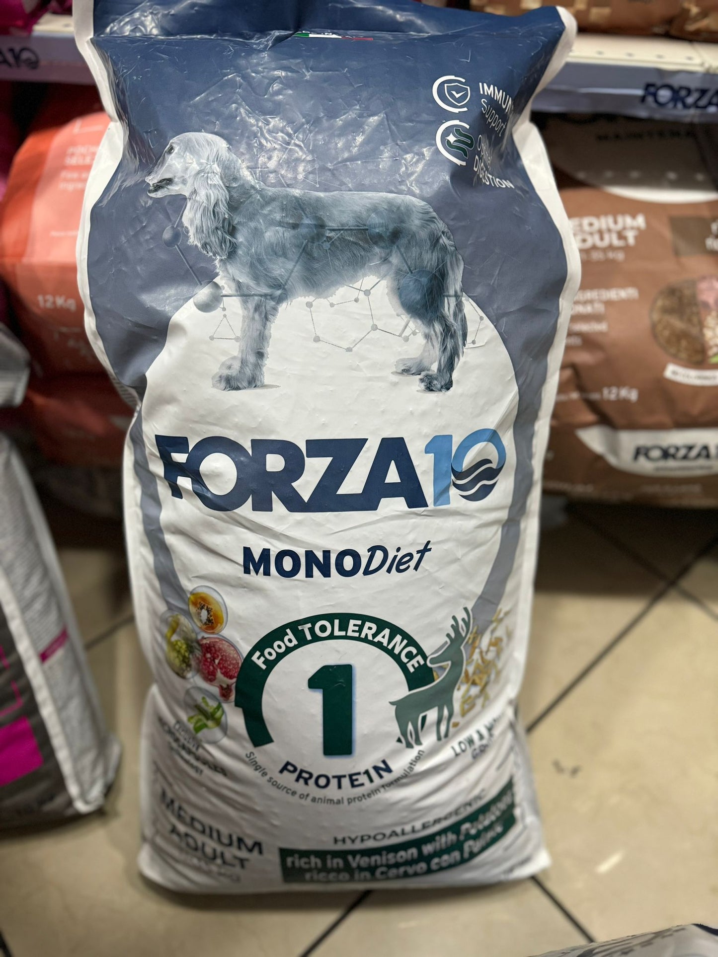 Forza10 Medium Diet al Cervo con Patate Crocchette cane