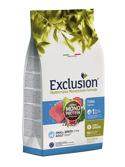 Exclusion NOBLE GRAIN ADULT TUNA SMALL BREED