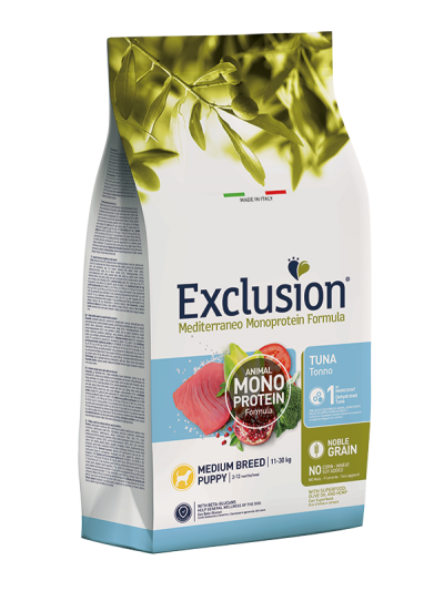 Exclusion NOBLE GRAIN PUPPY TUNA MEDIUM BREED