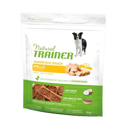 natural trainer superfood snack +10 mesi con pollo