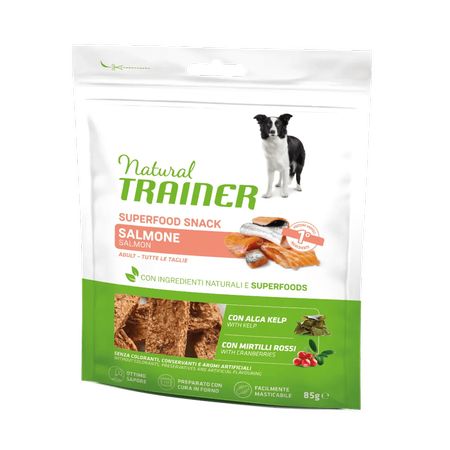 natural trainer superfood snack +10 mesi con salmone